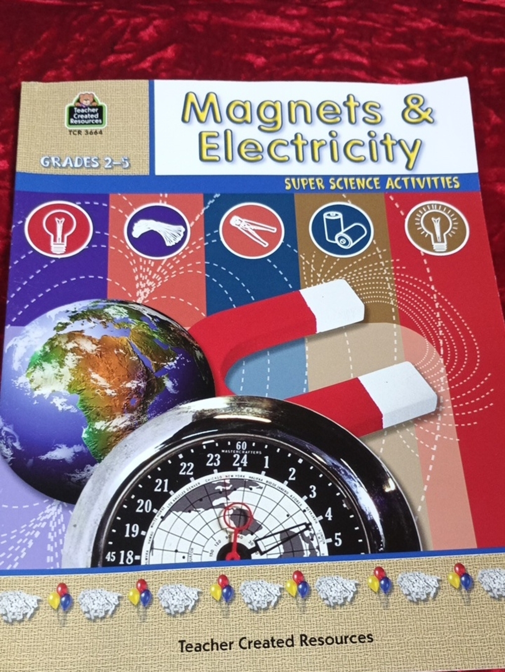 Magnets & Electricity Book - Red & White
